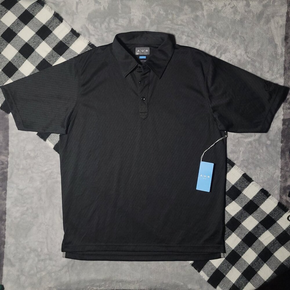 L | AUR Golf | Short Sleeved Polo Shirt